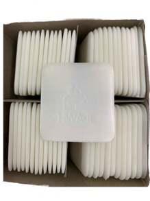 Giz Panda Riscar Marcar Tecido Mágico Some Com Calor 50 Pçs - Branco - Visão 3