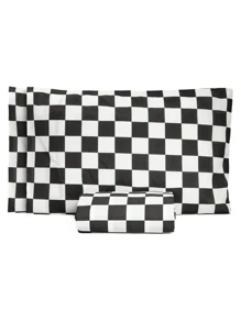 Sheet Sets With Pillowcases - Negro de la vieja escuela - Ver 1