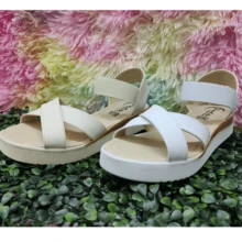 Alpargatas, Sandalias, huarache de tacon bajo para dama verano playa dias de sol y exteriores de alta resistencia - Beis - Ver 3