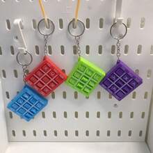 4PCS Party Favors, Gift Pack, Tic Tac Toe Game, Rotating XO Chess, Pendant - Multicolor - View 5