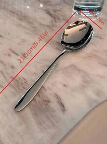 2 件装不锈钢分餐勺，用于食物分离，酒店或餐厅自助勺，厨房，圣诞礼物