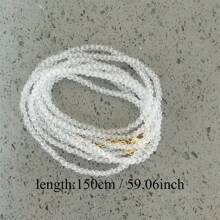 150 Cm Lange Mehrschichtige Bunte Perlenkette