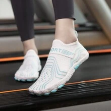 Outdoor Men\ Beach Shoes Water Shoes Quick-Drying Anti-Slip Swimming Shoes For Seaside & Stream Trekking, Also Suitable For Indoor Fitness And Jump Rope - White - View 4