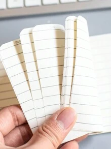 M O K A Set Of 4 A7 Coil Notebooks, 80 Pages Per Book With Horizontal Lines, Cute Small Notebooks For Students And Office Supplies, 4 Sets Sent Together. - Multicolor - View 3