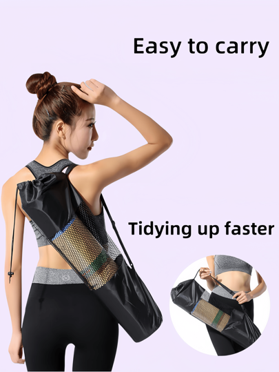 1pc Yoga Mat Quick Storage Bag