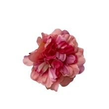 1 Peça Grampo de Cabelo Tipo Garra com Flor de Rosa de Cor Sólida, Acessórios Escolares