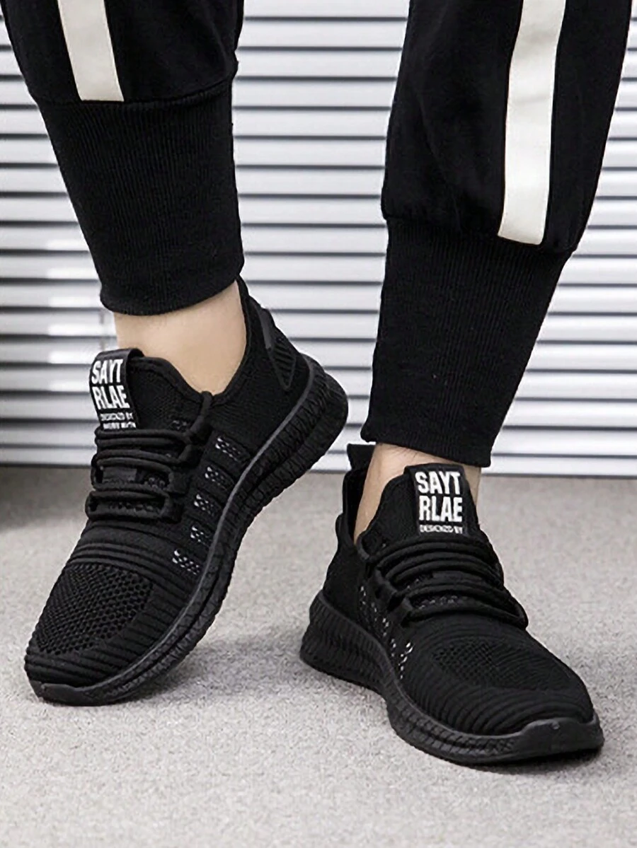 Men Sneakers - 黑色 - 查看 1