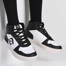 CALCADOS LGHT LIGHT Kids Flats - 黑與白 - 查看 6