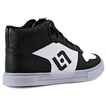 CALCADOS LGHT LIGHT Kids Flats - 黑與白 - 查看 7