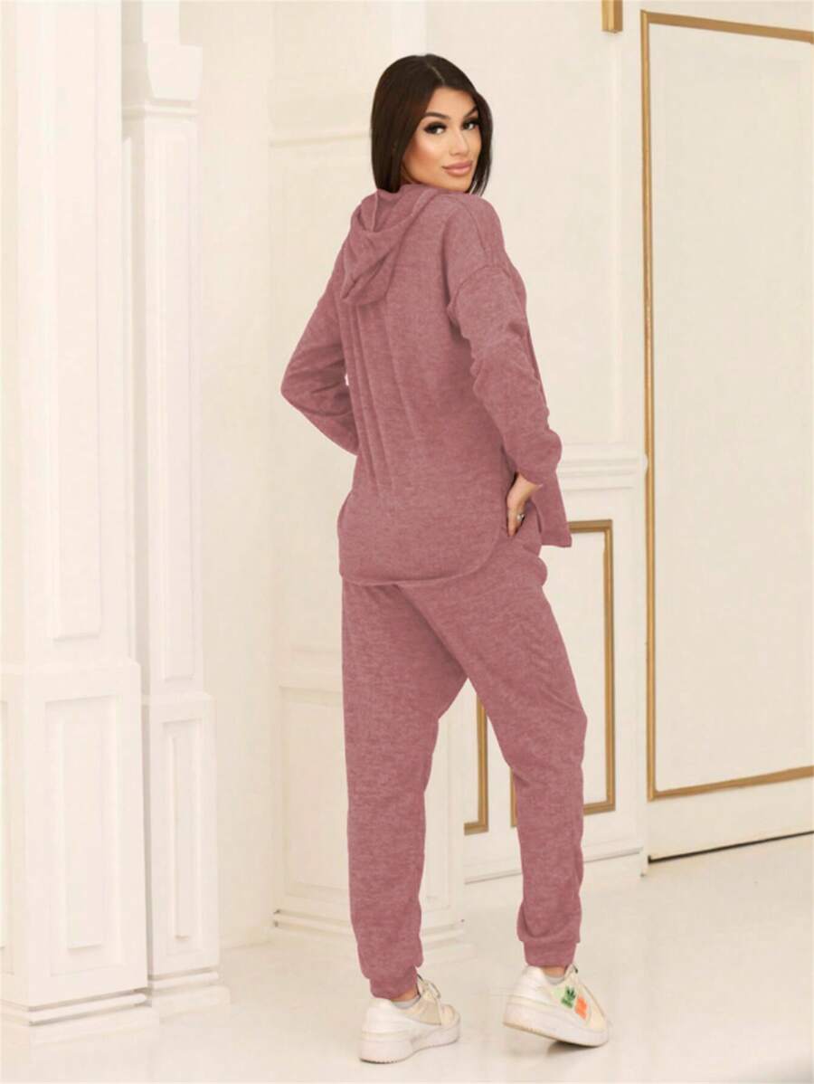 Women Two-Piece Outfits - 淺粉色 - 查看 1
