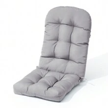 Indoor And Outdoor Chair Cushion, Rocking Chair Cushions High Back Set Of 2, - 灰色 - 查看 1