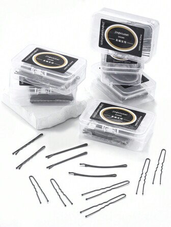 50pcs/Box Hairpin For Bun Hairstyles, Simple And Firm Hair Clip, Ideal For Thick Or Thin Hair And All Hair Types Claw Clips Hair Claws Hair Barrettes, School Stuff, Hair Accessories