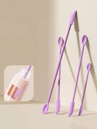 1/3pcs Mini Silicone Spatula, Makeup Spatula Small Spatula For Cosmetics, Reusable Beauty Spatula Tiny Spatula Thin Jar Spatula Food Scraper Get Last Drop From Bottles Beauty Products,Makeup,Cheap,Room Decor,Vanity,Travel,Bedroom,Makeup Accessories,Cheap,Stocking Stuffers,Makeup,Makeup Tools,Cheap Stuff,Gifts,Gifts For Women,Christmas Gifts