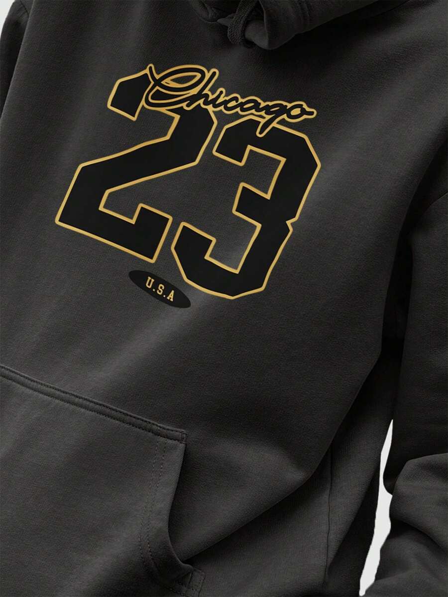 Men Hoodies - màu đen - Xem 1