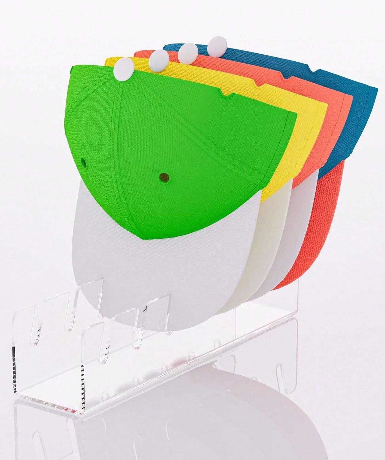 1 Pc Hat Stand For Baseball Caps, No Install Acrylic Hat Organizer For