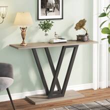 Sofa & Console Tables - Grey - View 1