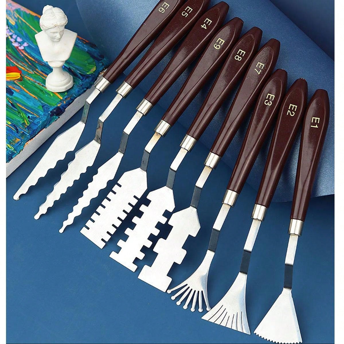 Art Tools Scraper Painting Mixing Knife Oil Painting Watercolor Acrylic