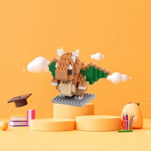 A Set Of ABS Rhinestone Building Blocks Animal Series, Perfect For DIY Assembly And Decoration, Also A Great Gift For Birthday, Teacher Day, New Year, And Other Festivals. These Interesting Pet And Small Challenge Building Blocks Can Enhance Hand-Eye Coordination, Concentration, Patience, And Practical Skills. They Can Also Be Used As Creative Home Decoration, Birthday Present, And Festival Gifts For Valentine Day, Easter, Mother Day, Father Day, Christmas, Etc. Ideal For Adults And Children! Room Decoration