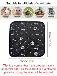1pc Oxford Material Multi-Layer Waterproof & Dirt-Proof Pet Pad Easy To Clean Pet Urine Pad Suitable For Small Pet Cages Or Indoor Sofa Use - Multicolor - View 2