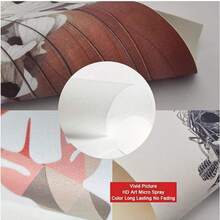 1pc Vintage Style Black And Beige Layout Canvas Art - Monochrome Poster - Black and White - View 8