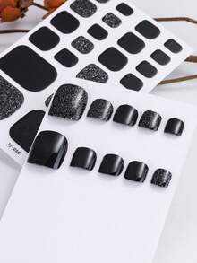 3 Phối màu Long lanh Sau đó Sơn móng tay Hình dán Giường đôi Dây Quấn Tự dính Sau đó Đầu Móng Tay Chân Hình dán Ánh sáng lung linh Thiết kế Mùa hè Đồ trang trí Làm móng tay - Nhiều màu - Xem 10