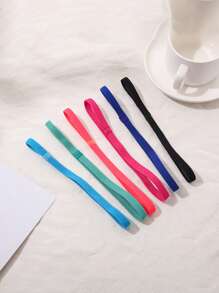 1個男女運動頭帶，吸汗排汗，適用於跑步，瑜珈，足球，運動和鍛煉 - 彩色 - 查看 5