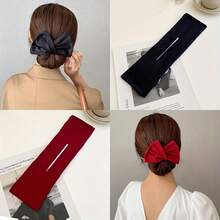 1 Máy Tính Thời Trang Slouchy Máy Uốn Tóc Búi Tóc Máy Làm Nơ Hình Đuôi Ngựa Giá Đỡ Nữ Phụ Kiện Tóc - C - Xem 2