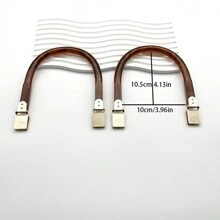 1pc/2pcs Handmade DIY Elegant Bag Buckle Making Accessories For Handheld Handheld Handheld Handheld Handheld Handheld Handle Clip Metal Handheld Half Round Screw Accessories