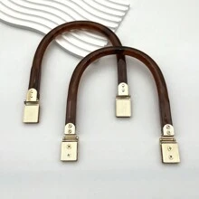 1pc/2pcs Handmade DIY Elegant Bag Buckle Making Accessories For Handheld Handheld Handheld Handheld Handheld Handheld Handle Clip Metal Handheld Half Round Screw Accessories