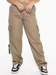 Men Pants - Khaki - View 5