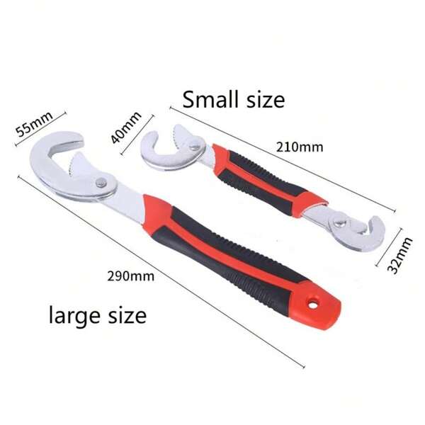 1 Pc Universal Wrench Tool Set, Wide Open End Universal Wrench, , Multifunctional, Fast And Automatic Movable Wrench