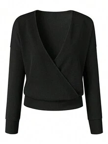 Blusa Para Dama De Moda Casual Elegante - Negro - Ver 4
