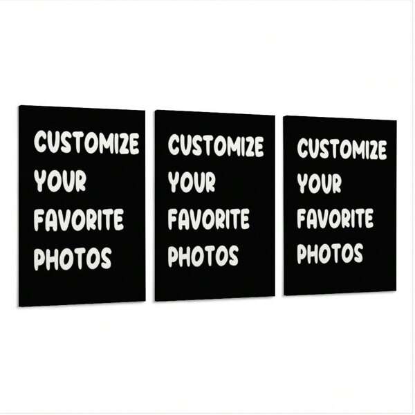 3pcs Customized Posters, Including Family Photo, Wedding, Movie, Pet Posters, Personalized Gifts, Without Frame Ornamental Exquisite,Stylish,Contracted,Modern Custom,Personalized,Unique Ideal Gifts For Him Her,Boyfriend,Girlfriend,Dad,Mom,Family,Friends For Anniversaries,For Valentine's Day,For Mother's Day,For Birthdays,For Children's Day,For Father's Day,For Graduation,For Weddings,For Housewarming Dining Room,Living Room,Bedroom,Office,Tea Room,Home, Valentine Day, Valentine Day Decor