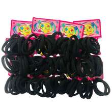 Kit 72 Elástico Rabico Para Cabelo Tipo Meia Pacote - 1 PACOTE DE XUXINHA BARATO