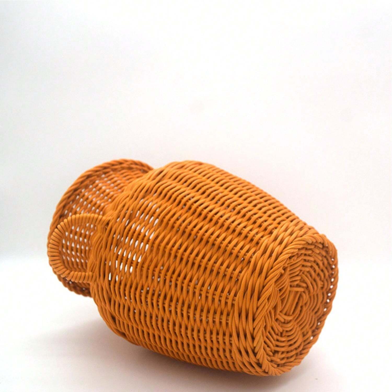 HandWoven Rattan Tabletop Decoration Plant POTS, Rattan Imitation
