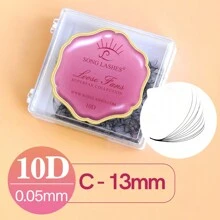 SONG LASHES SONG LASHES6D 8D 10D Abanicos sueltos Abanicos prefabricados Base puntiaguda Raíz delgada y afilada,pestañas pestans extensiones de pestañas