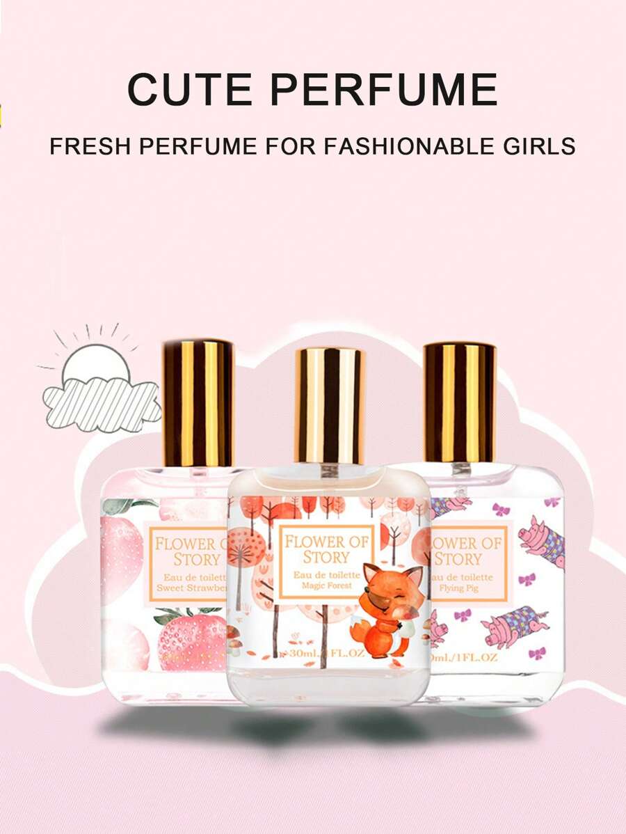 30ml Women's Perfume, Fresh & Lasting Floral Fruity Fragrance, For