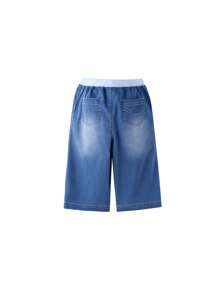 Annil Mädchen Denim Captcha Sommer Kollektion, Schüler Mode Lässig Shorts