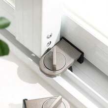 1PC Khóa cửa & cửa sổ hợp kim nhôm có khả năng chống kẹp, chống trộm, chống rơi và chốt an toàn - Nhiều màu - Xem 5