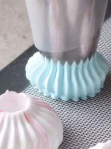 1pc/3pcs/5pcs Stainless Steel Large Piping Tip For Cake Decorating - Russian Icing Nozzle For Frosting, Cupcakes, Cookies - Baking Tools And Kitchen Gadgets