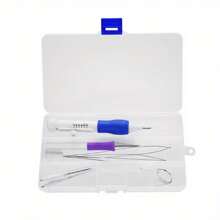 Kit de herramientas para bordado con aguja mágica de bricolaje, juego de herramientas de costura de punto de perforación, herramienta para tejido de ropa, costura, parches, tejido y accesorios de costura - Multicolor - Ver 6