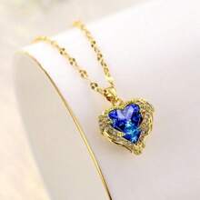 Pendant Necklaces - 藍金 - 查看 1