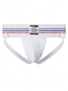 JOCKMAIL Men Knitted Knitted Jockstrap Sexy Underwear Athletic Fitness Underwear With Butt Lifting Design - One Piece - White - View 5