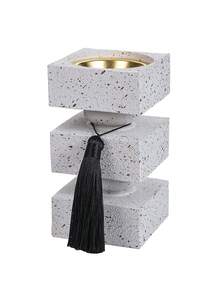 掛飾式三層樹脂香爐，簡約設計 - 白色 - 查看 3