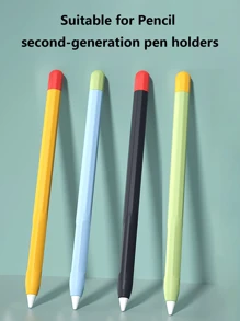 1pc Silicone Case With Anti-Lost Strap And Cap Holder Compatible With Apple Pencil 1st Gen/2nd Gen Gifts For Mother, Family, Friends, Birthday, Holiday Stylus Pen