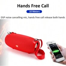 Portable TG534 Wireless Speaker Bass Column Waterproof Outdoor USB Speakers Support AUX TF FM Subwoofer TWS Loudspeaker