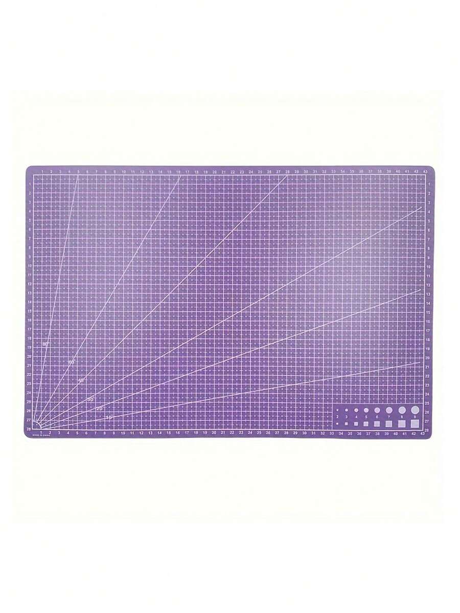 1pc Single Sided Lightweight A3 Size Handmade DIY Cutting Mat With Grid ...