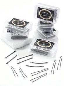 50 Stück/Box Haarspangen für Dutt-Frisuren, einfach und fest, ideal für dickes oder dünnes Haar und alle Haartypen, Haarklammern, Haarspangen, Schulsachen, Haarzubehör