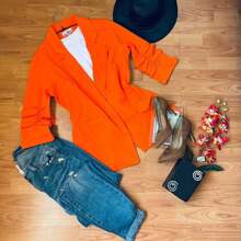 Blazer Colores - Naranja - Ver 1