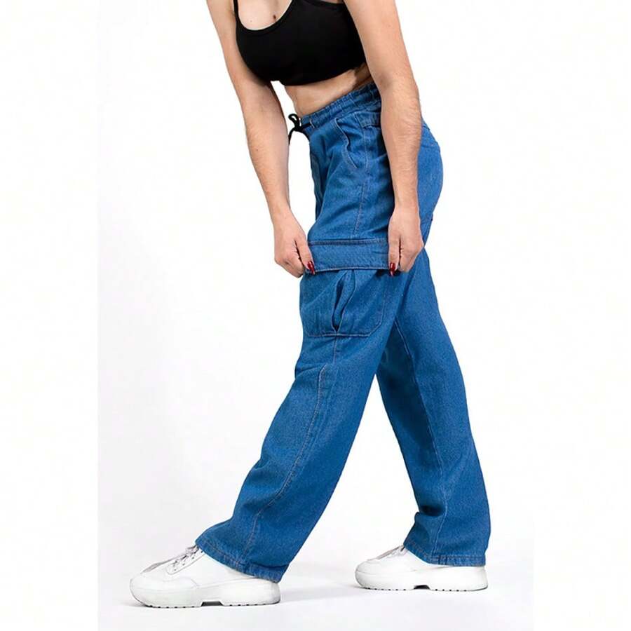 Women Pants - Màu xanh ngọc - Xem 1